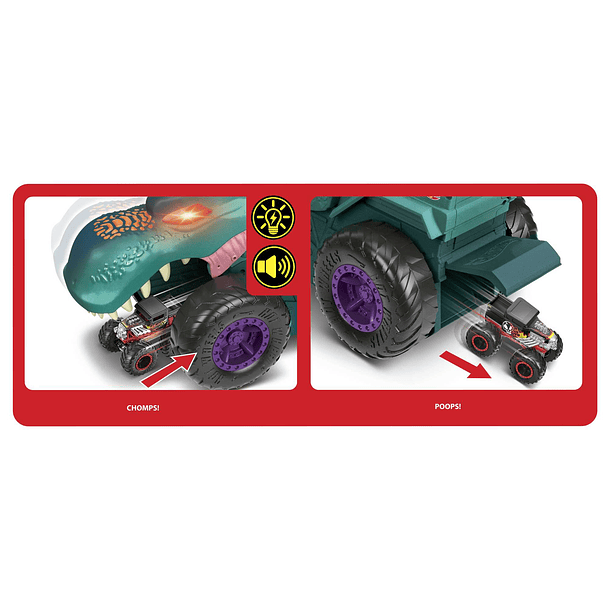 Hot Wheels Monster Trucks - Car Chompin’ MEGA Wrex 5