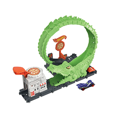 Hot Wheels City - Looping de Ataque do Crocodilo