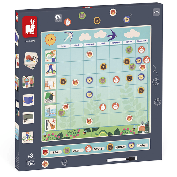 Quadro Magnético de Organização e Recompensas 1