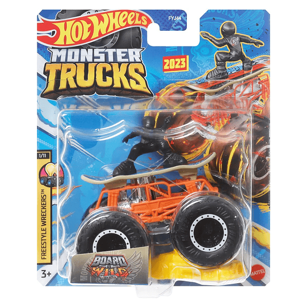 Hot Wheels Monster Trucks - Board Wild 