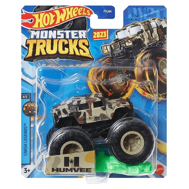 Hot Wheels Monster Trucks - Humvee 