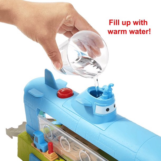 Cars on the Road - Submarino Baleia Auto Lavagem de Carros 3