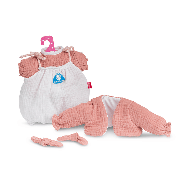 Berjuan - Roupa SaniBaby Rosa 38cm 