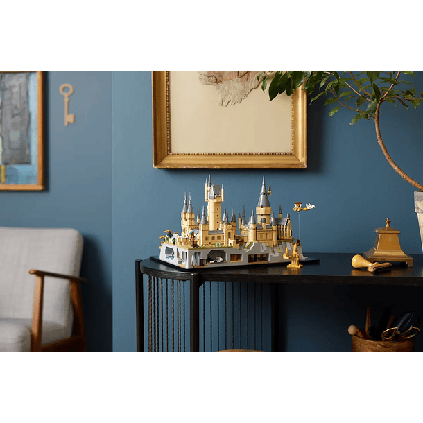 O Castelo e os Campos de Hogwarts 6