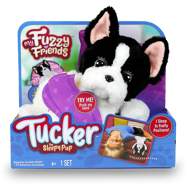 My Fuzzy Friends - Tucker Cão Dorminhoco 1