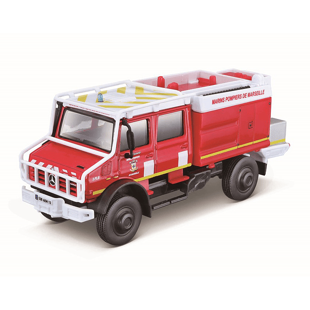 Bburago 1:43 - Camião dos Bombeiros Unimog U5000 