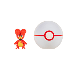 Pokémon Clip 'N' Go - Magby + Premier Ball