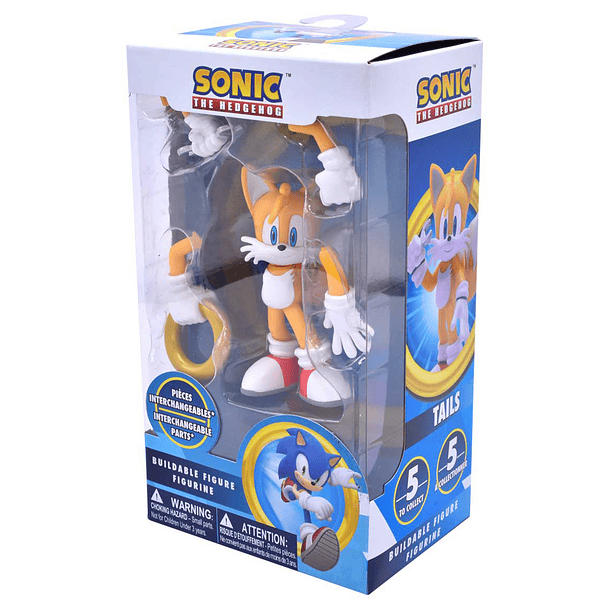 Sonic The Hedgehog - Figura Montável Tails 1