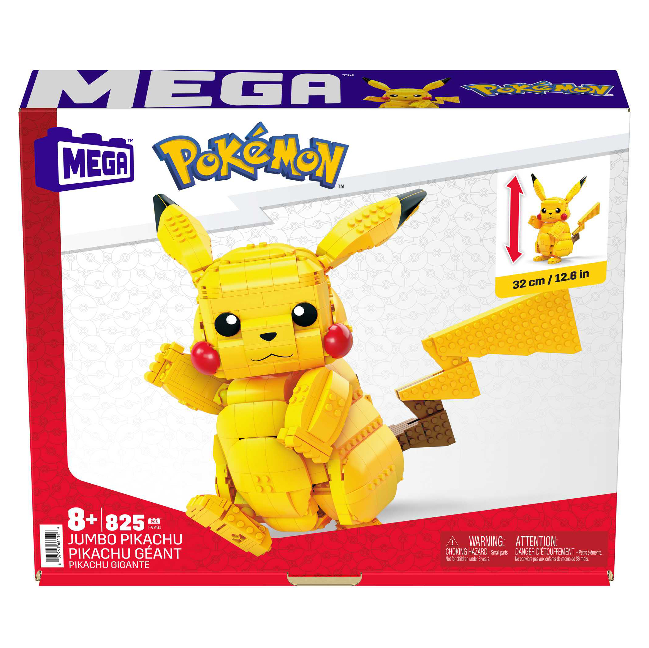 MEGA Pokemon Jumbo Pikachu