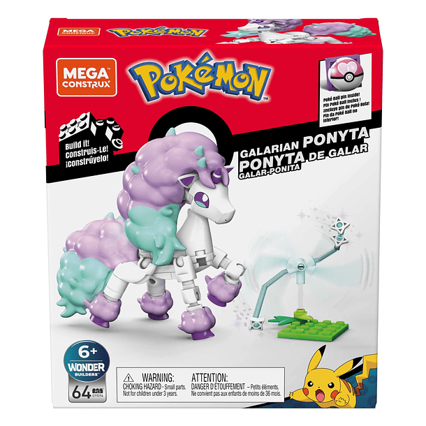 Mega Construx - Pokémon Build & Show Galarian Ponyta 1