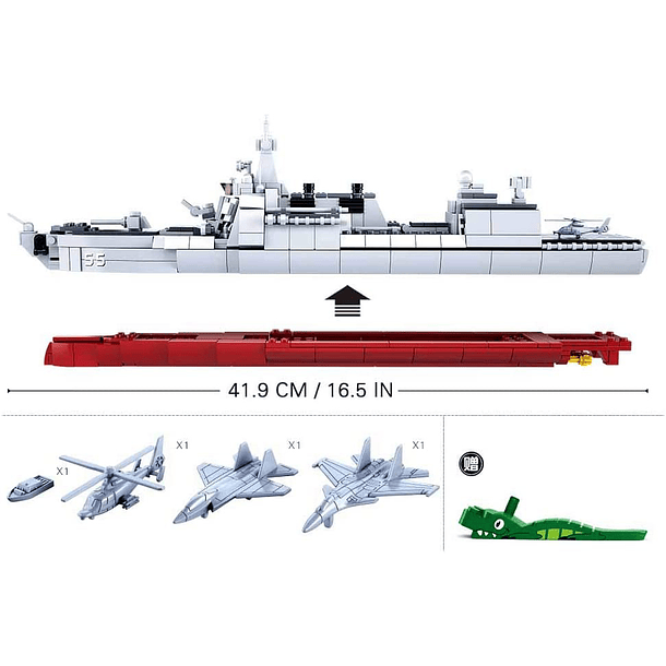 Sluban - Navio 055 Destroyer 4