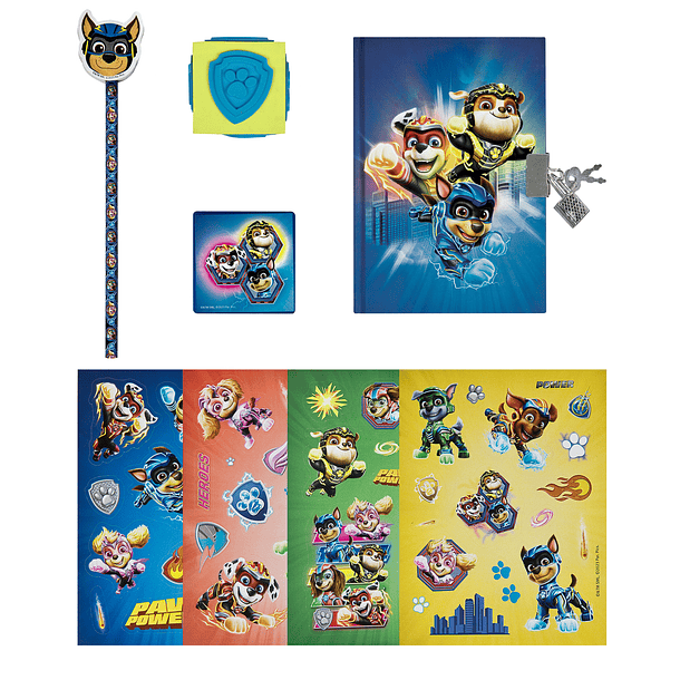 Patrulha Pata - Conjunto Criativo com Diário 2