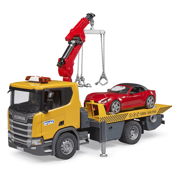 Reboque Scania Super 560R com Carro 3