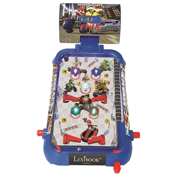 Lexibook - Pinball Eletrónico Mario Kart 3