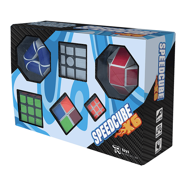 SpeedCube - Cubos Mágicos X6 1