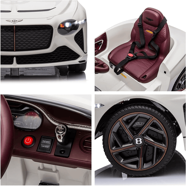 Bentley Bacalar Branco 12V 6