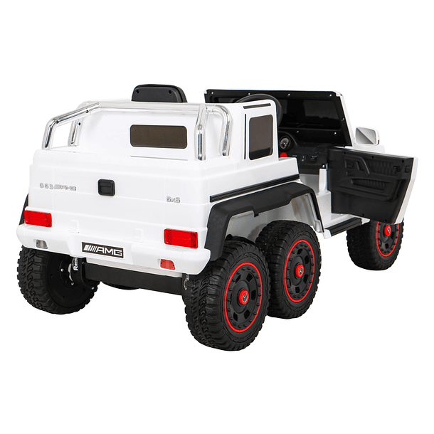Mercedes Benz G63 AMG 6x6 Branco 12V 2