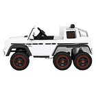 Mercedes Benz G63 AMG 6x6 Branco 12V 3