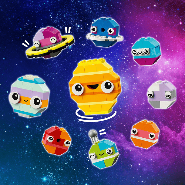 Planetas do Espaço Criativos 6