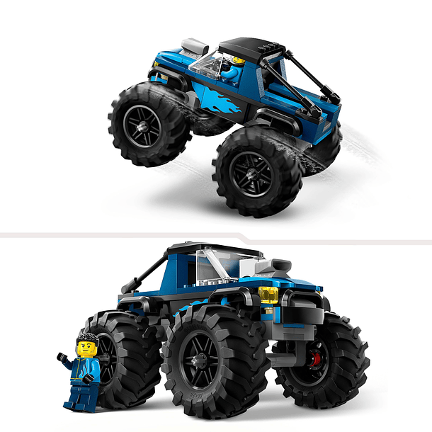 Monster Truck Azul 3