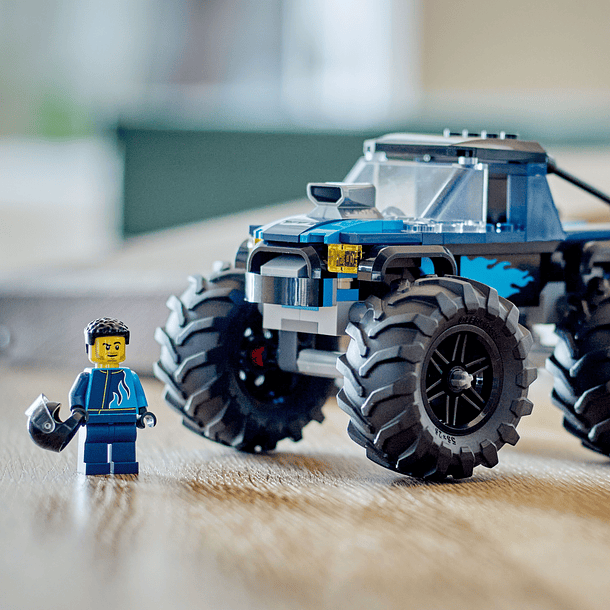 Monster Truck Azul 4