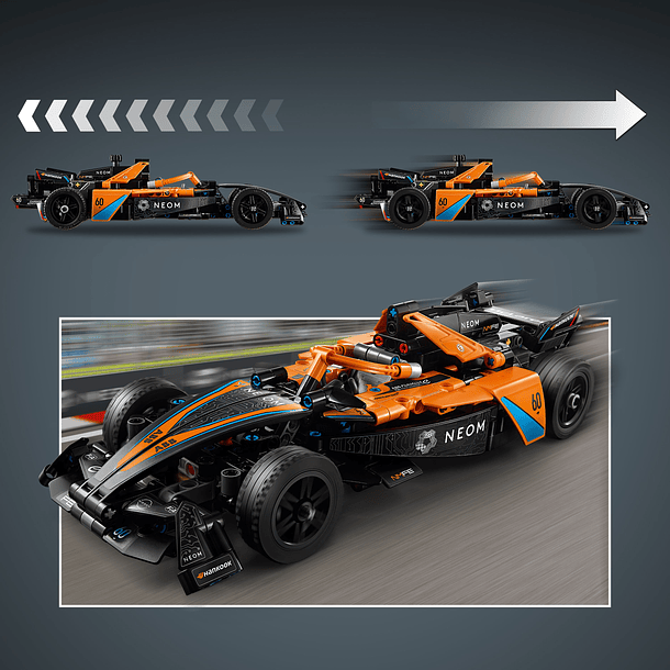 NEOM McLaren Formula E Race Car 4