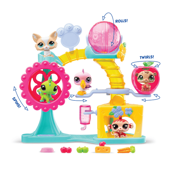 Littlest Pet Shop - Fun Factory Playset 3