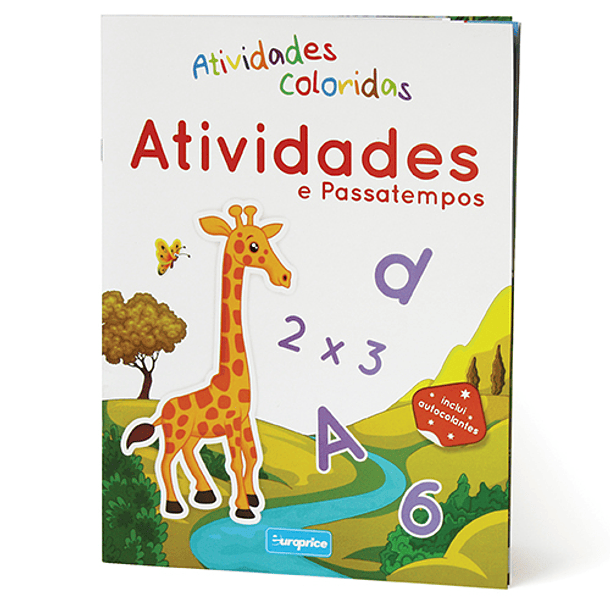 Atividades Coloridas - Atividades e Passatempos 