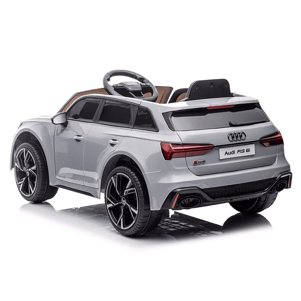 Audi RS 6 Avant Cinza 12V 2