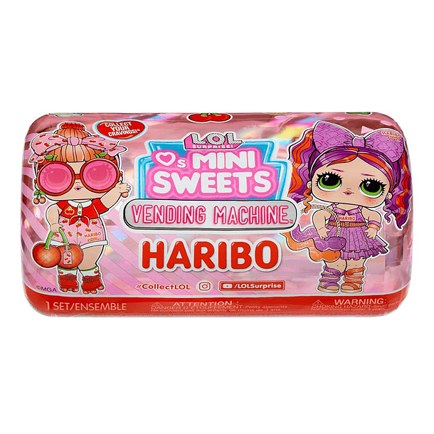 LOL Surprise - Loves Mini Sweets Vending Machine X HARIBO 1