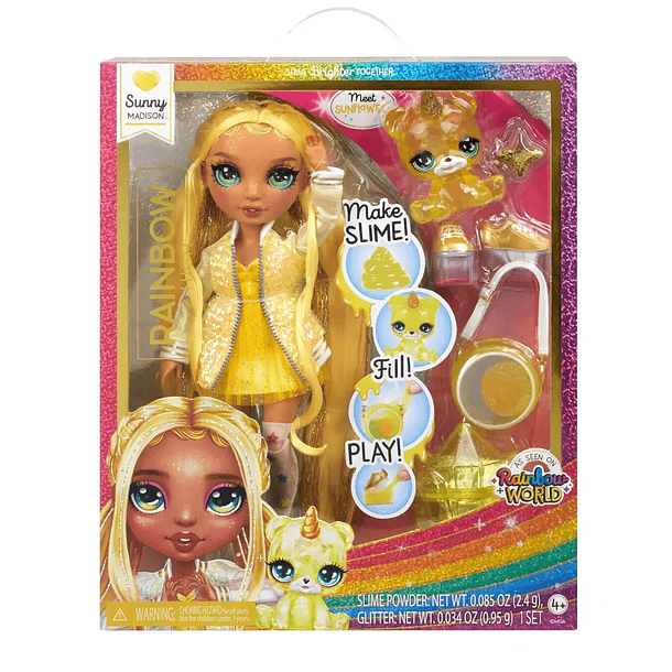 Rainbow High Slime - Sunny Madison 1