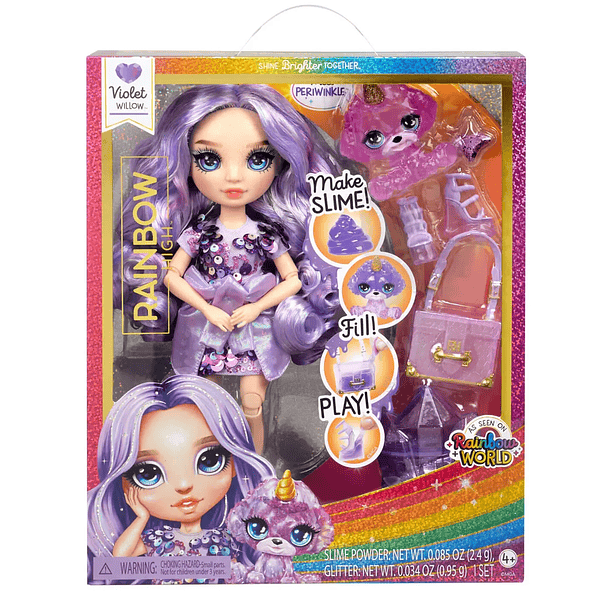 Rainbow High Slime - Violet Willow 1