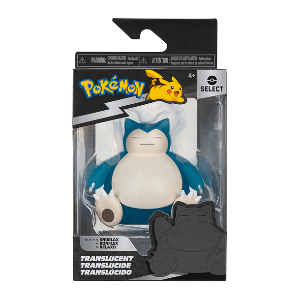 Pokémon Select - Figura Translúcida Snorlax 1