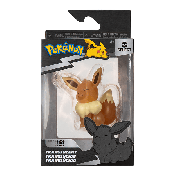 Pokémon Select - Figura Translúcida Eevee 1