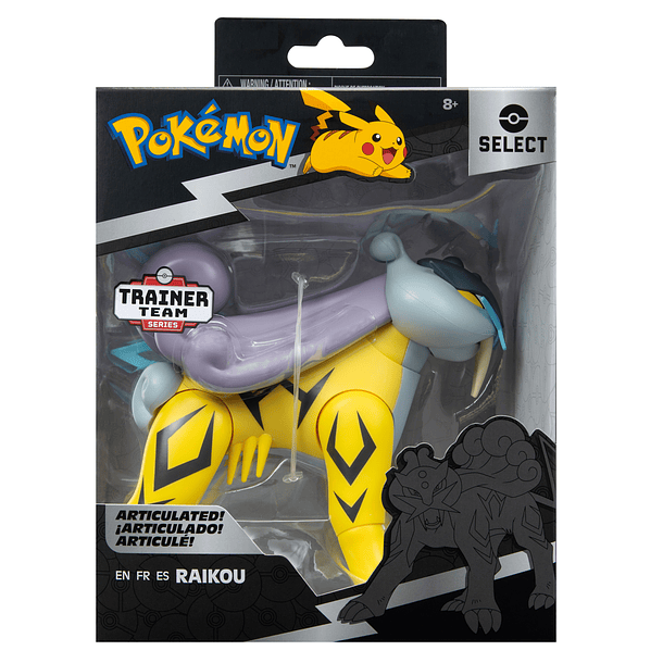 Pokémon Select - Figura Articulada Raikou 1