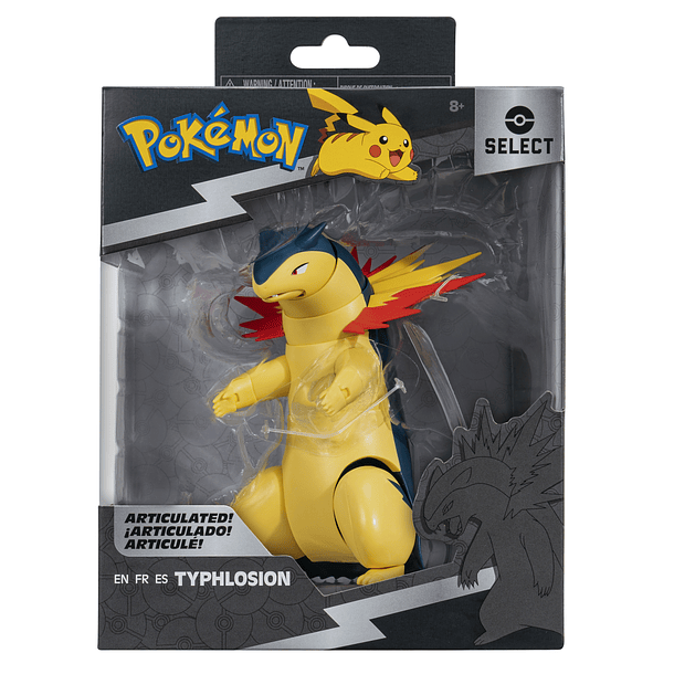 Pokémon Select - Figura Articulada Typhlosion 1