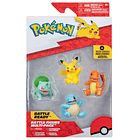 Pokémon Battle Figure Multi-Pack - Pikachu + Charmander + Bulbasaur + Squirtle 1