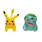 Pokémon Battle Figure Pack - Pikachu + Bulbasur 2