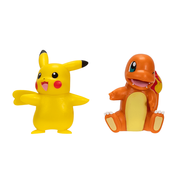 Pokémon Battle Figure Pack - Pikachu + Charmander 2
