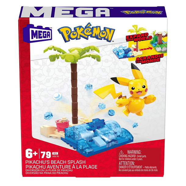 Mega Construx - Pokémon Pikachu Beach Splash 1