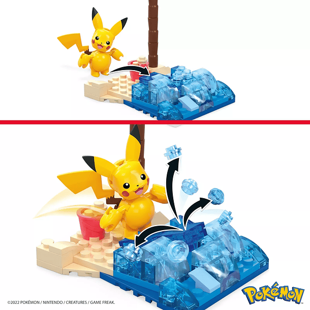 Mega Construx - Pokémon Pikachu Beach Splash 3
