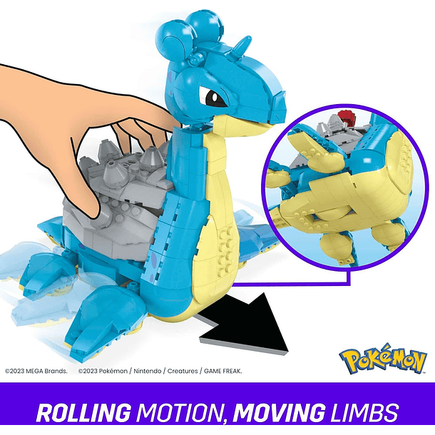 Mega Construx - Pokémon Lapras 4