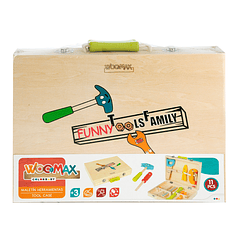 Woomax - Mala de Ferramentas em Madeira