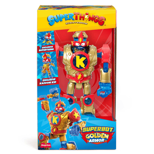 SuperThings - SuperBot Golden Armor 