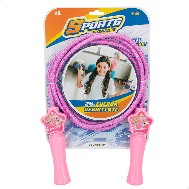 Sports - Corda de Saltar Rosa 