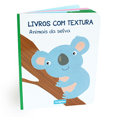 Livros com Textura - Animais da Selva