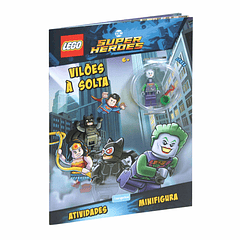 Lego DC Atividades - Vilões à Solta