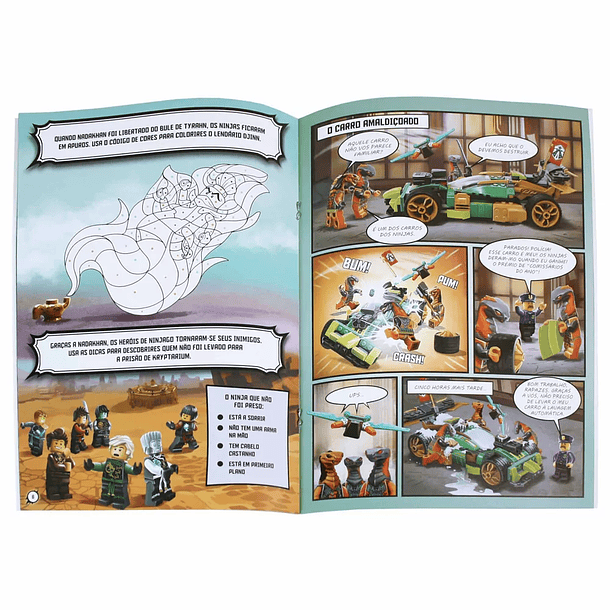 Lego Ninjago Atividades - Segredos da SSSerpente 2