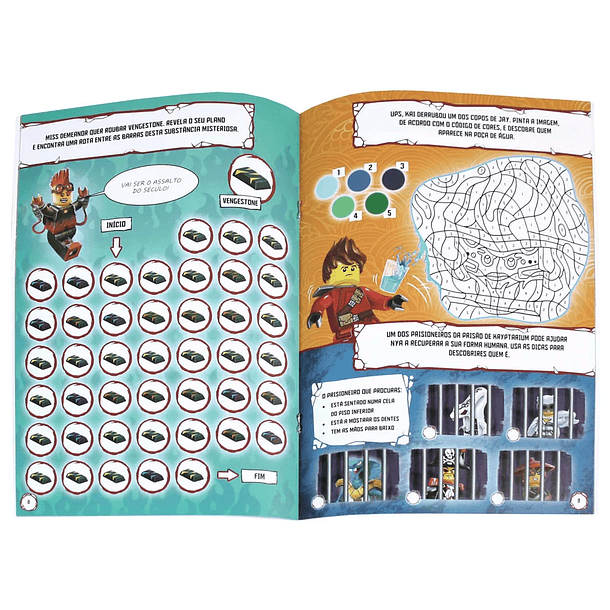 Lego Ninjago Atividades - O Caminho Ninja 2