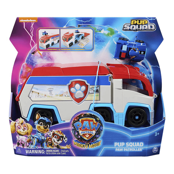 Patrulha Pata Mighty Movie - Pup Squad Mini Patrulheiro 1